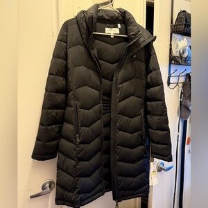 Calvin Klein Women's Quilted Black Puffer Coat - Brand New with Tags!!!